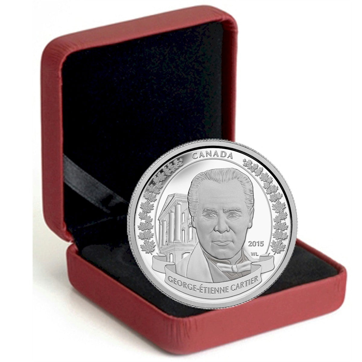 2015 Canada $20 George-Etienne Cartier Fine Silver (TAX Exempt)