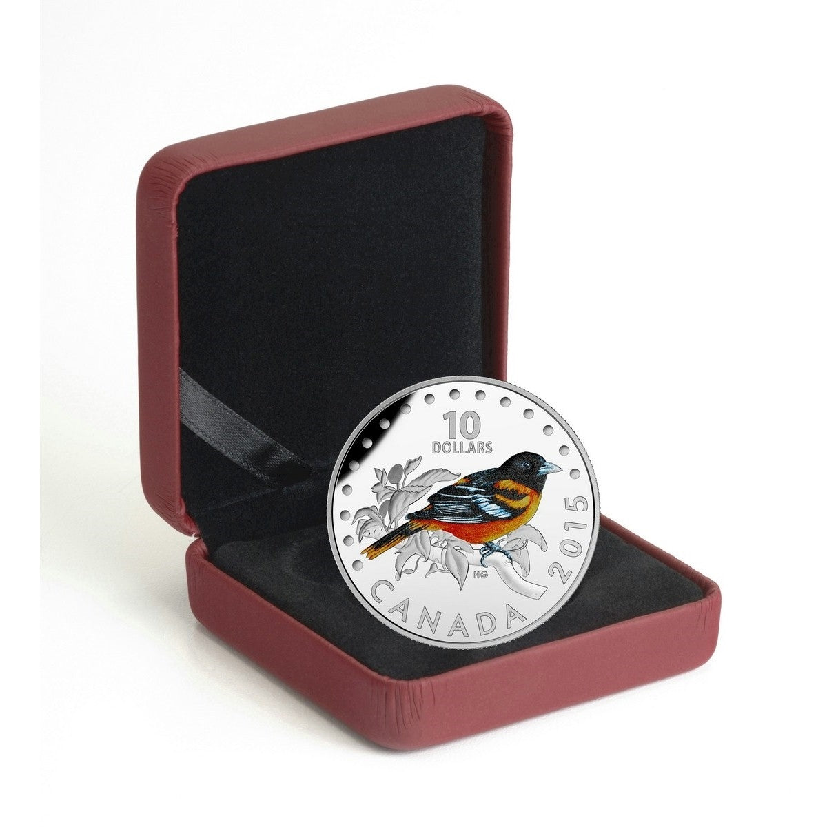 2015 Canada $10 Colourful Songbirds - Baltimore Oriole (TAX Exempt)