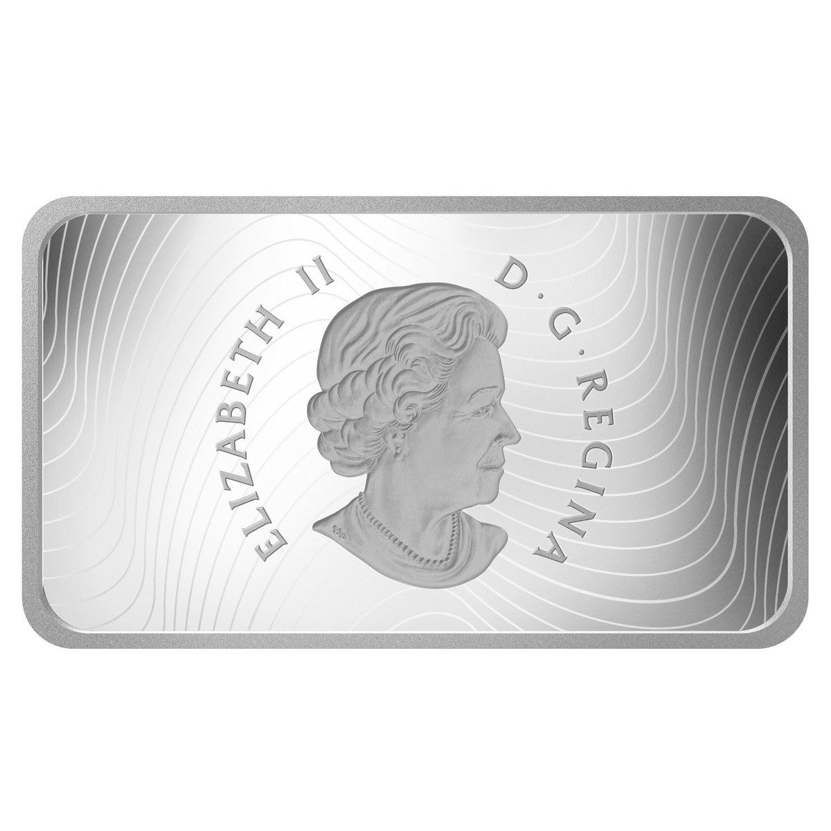 2015 $50 50th Anniversary Canadian Flag Silver Rectangular Coin (No Tax)