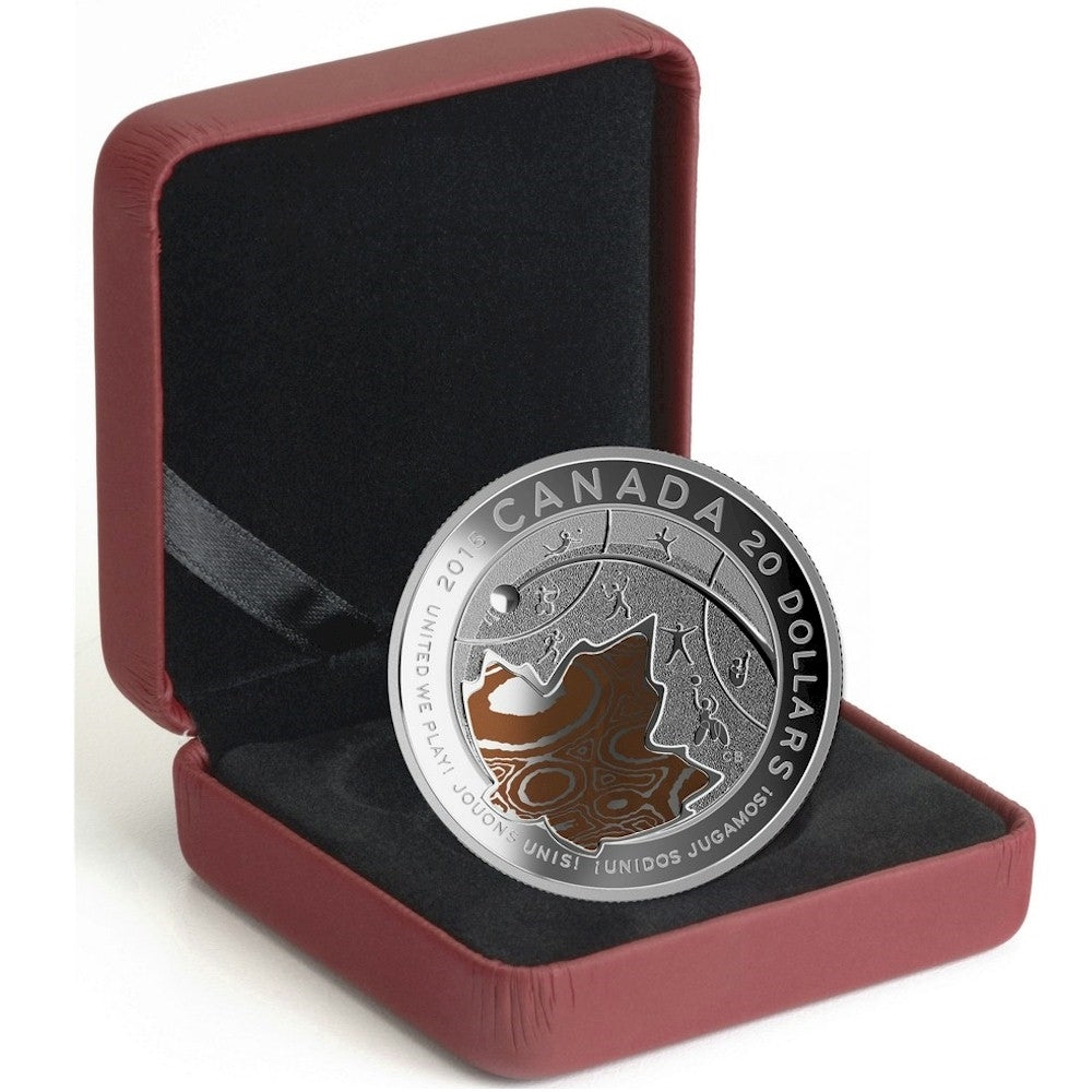 2015 Canada $20 United We Play - 2015 Pan AM/ParaPan AM Games (No Tax)
