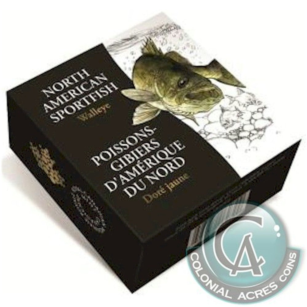 2015 Canada $20 North American Sportfish - Walleye (No Tax)