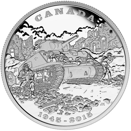 2015 Canada $20 End of the Italian Campaign with Diorama Box (No Tax)