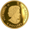 2015 Canada $5 Prehistoric Animals - Scimitar Sabre-Tooth Cat Gold (No Tax)