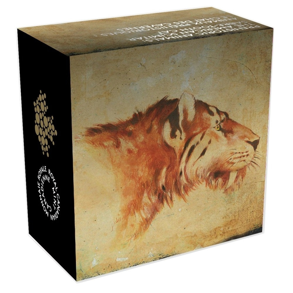 2015 Canada $20 Prehistoric Animals - American Scimitar Sabre-Tooth Cat (No Tax)