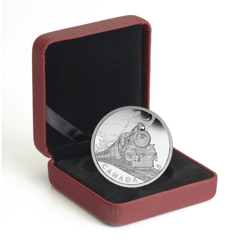 2015 $20 The Canadian Home Front - Transcontinental Railroad (No Tax)
