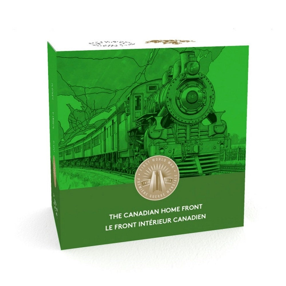 2015 $20 The Canadian Home Front - Transcontinental Railroad (No Tax)