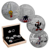 2015 Canada $20 Looney Tunes Classic Scenes 4-coin with Watch (No tax)