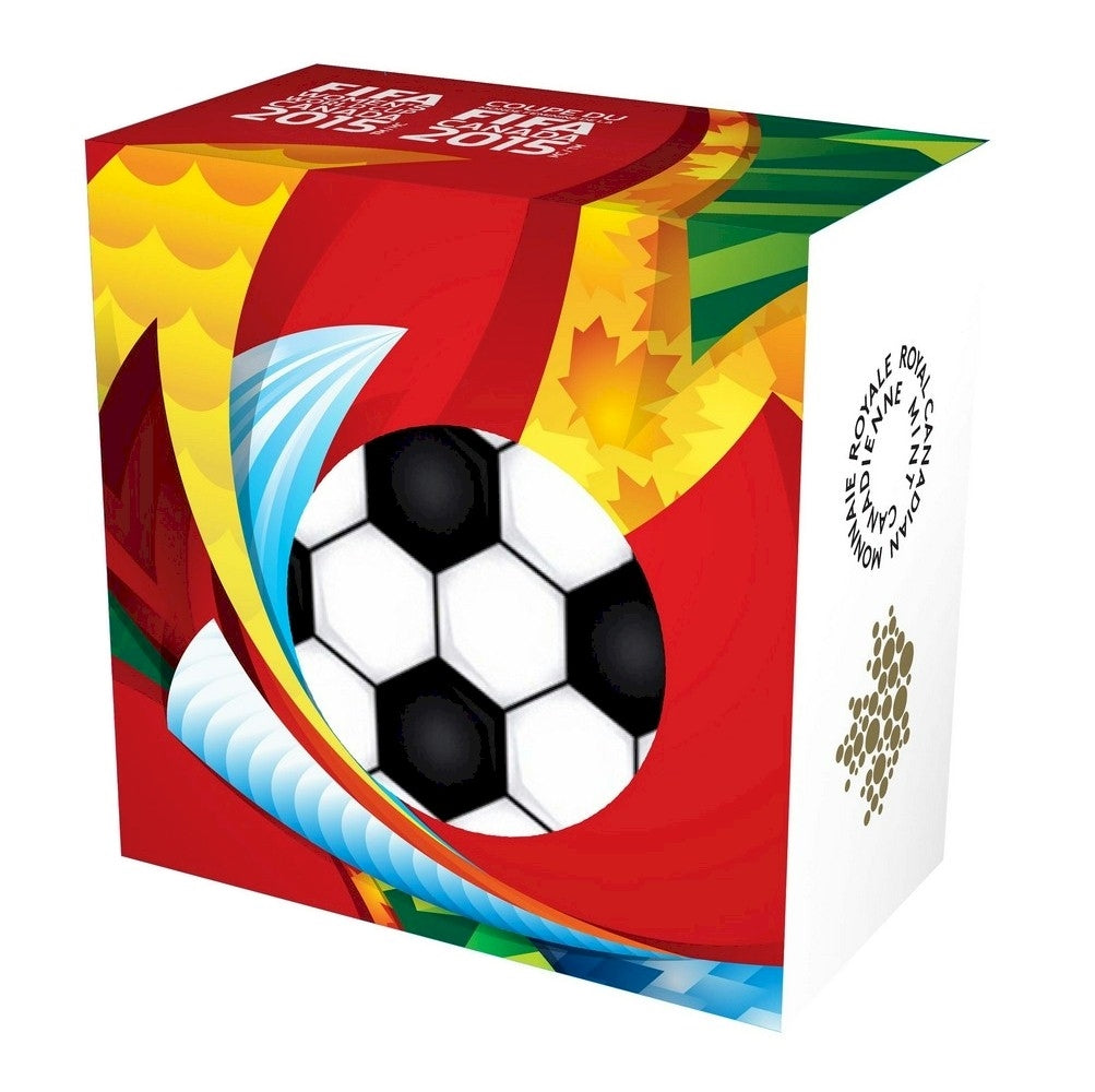 2015 Canada $10 FIFA Women's World Cup - Go Canada Go Silver (No Tax)