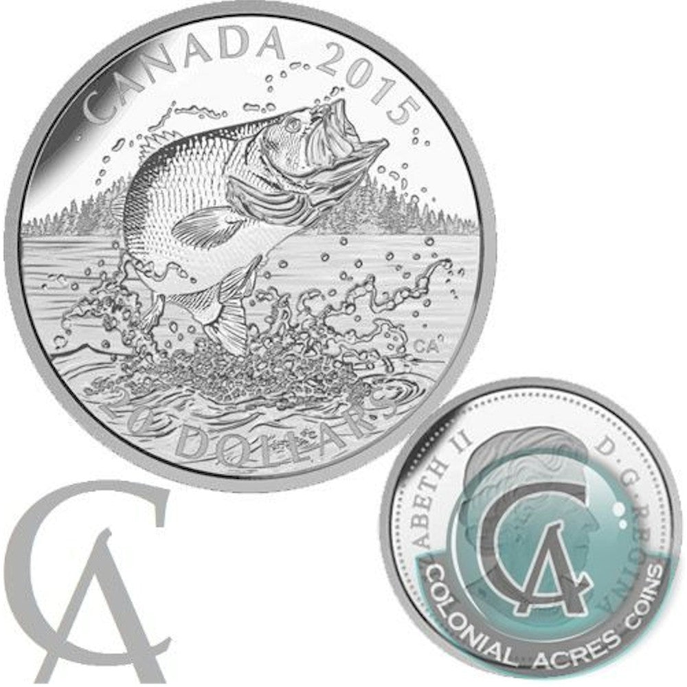 2015 Canada $20 Full American Sportfish 4-Coin Set & Deluxe Case (No Tax)