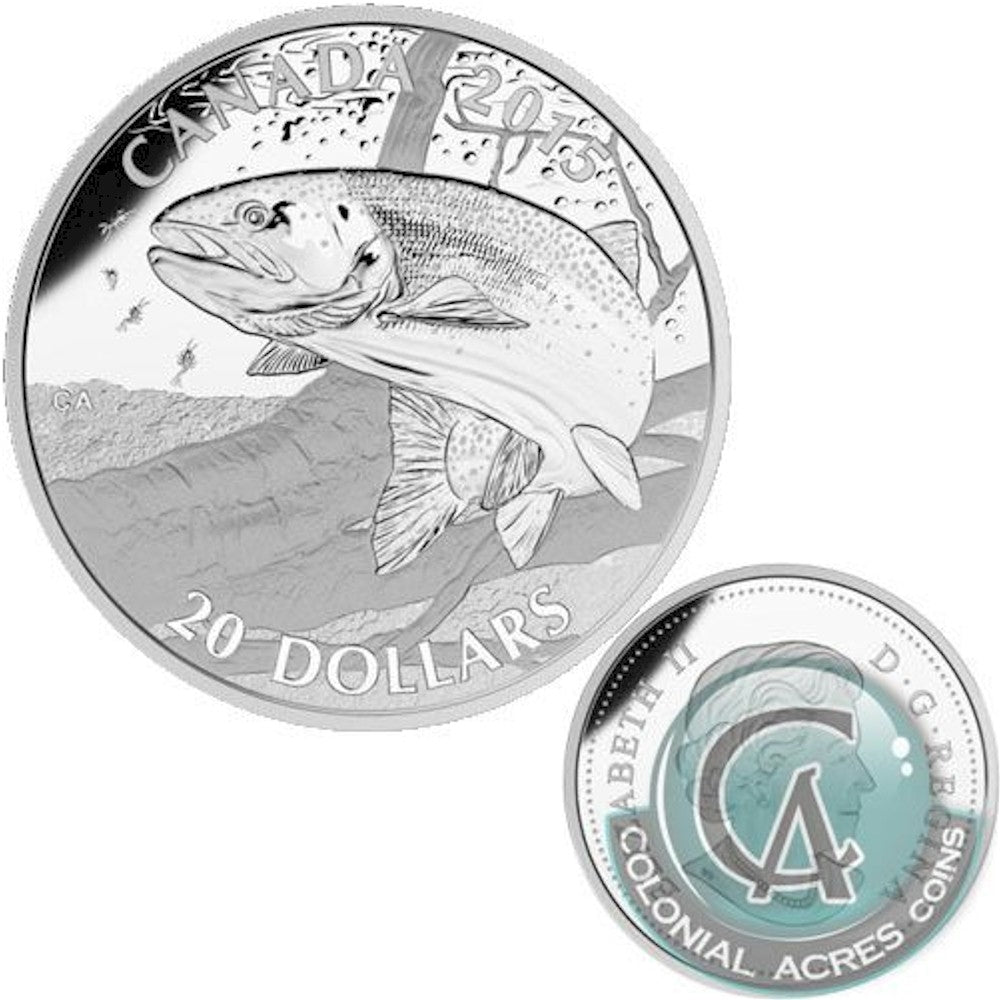 2015 Canada $20 Full American Sportfish 4-Coin Set & Deluxe Case (No Tax)