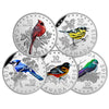 2015 Canada $10 Colourful Songbirds 5-Coin Set & Deluxe Box (No Tax)