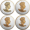 2016 Canada A Historic Reign Silver Maple Leaf Fractional Set (No Tax)