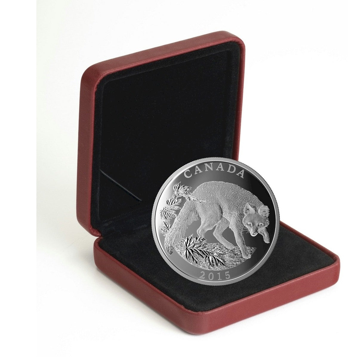 2015 Canada $125 Conservation Series - The Grey Fox Silver (No Tax)