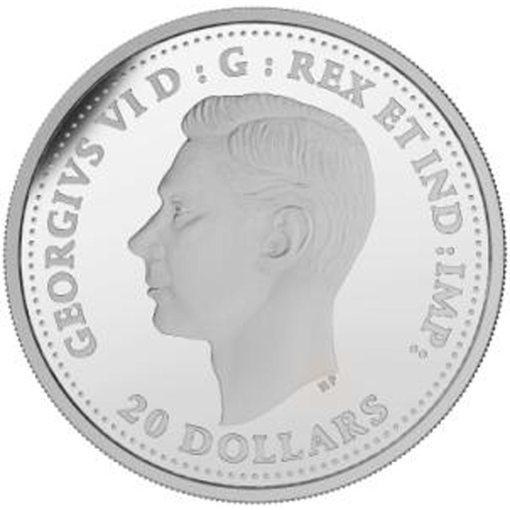2017 Canada $20 WWII Battlefront - The Battle Of Dieppe (No Tax)