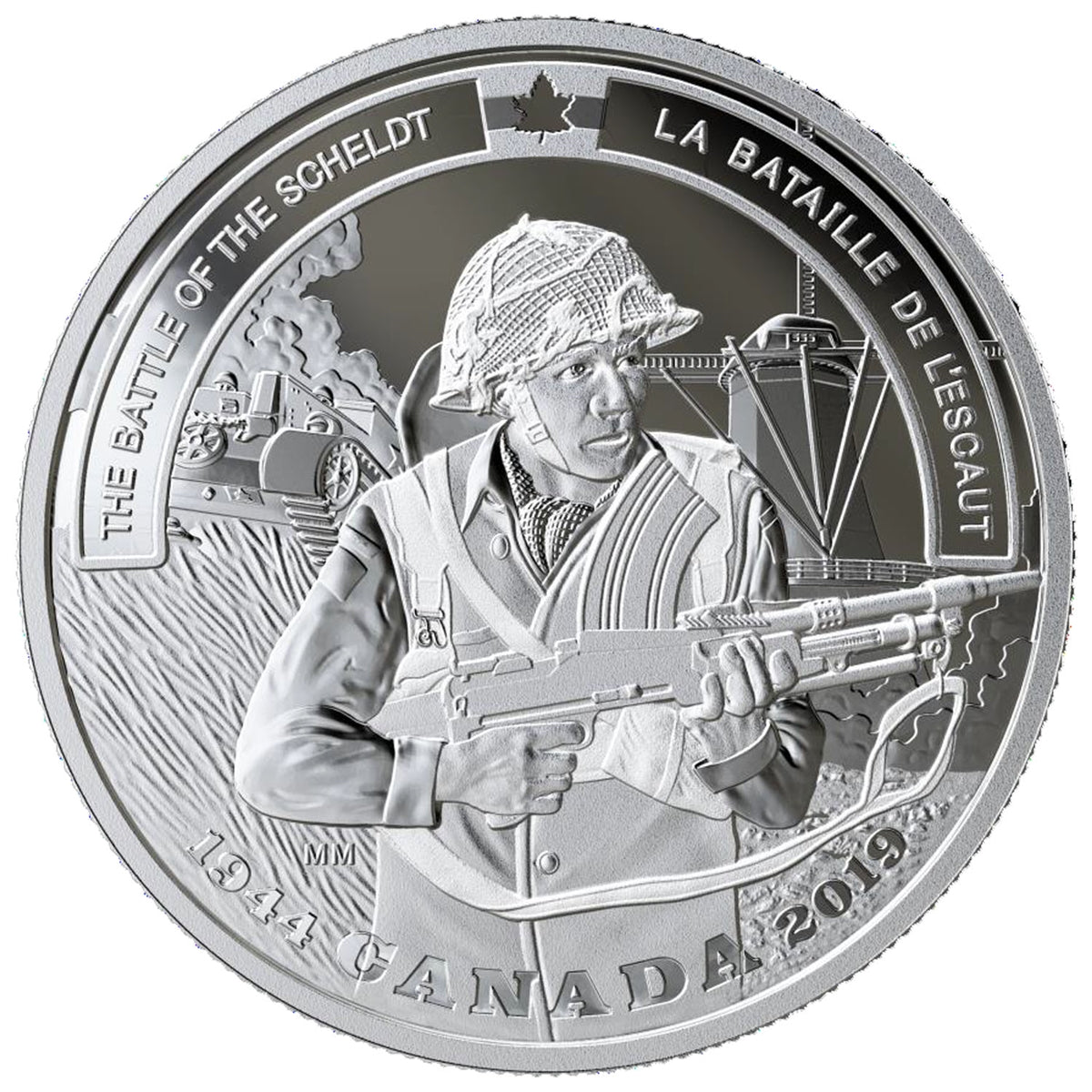 2019 Canada $20 WWII Battlefront Series - The Battle of the Scheldt (No Tax)