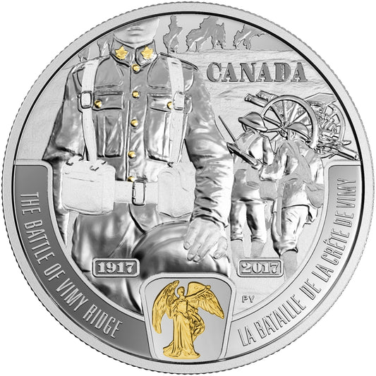 2017 Canada $20 WWI Battlefront - The Battle of Vimy Ridge (No Tax)
