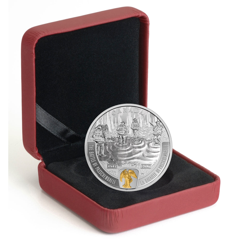 2017 Canada $20 WWI Battlefront - The Battle of Passchendaele Fine Silver (No Tax)