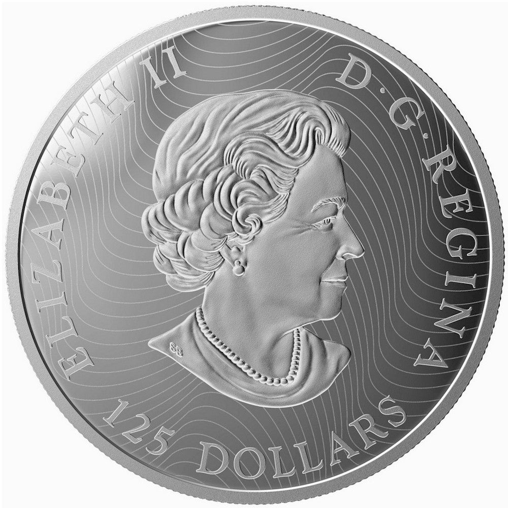 2015 Canada $125 Conservation - The Narwhal Fine Silver (No Tax)