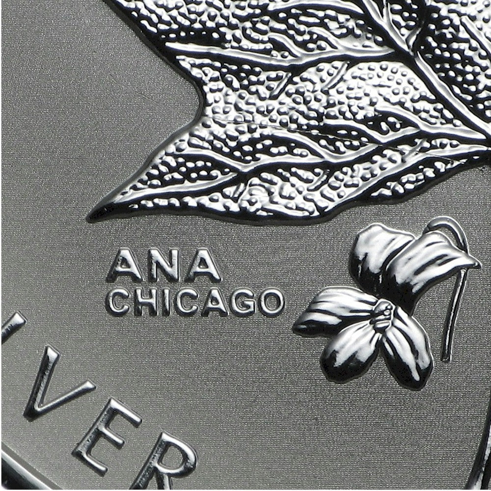 2015 Canada $5 Violet Privy - ANA Chicago State Flower (TAX Exempt)