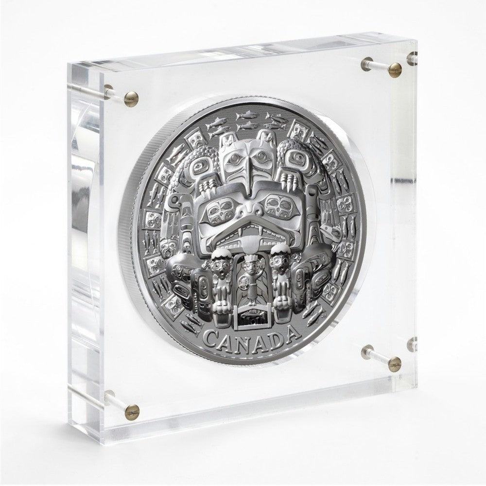 2015 Canada $500 The Dance Screen (The Scream Too) 5kg Silver (No Tax)