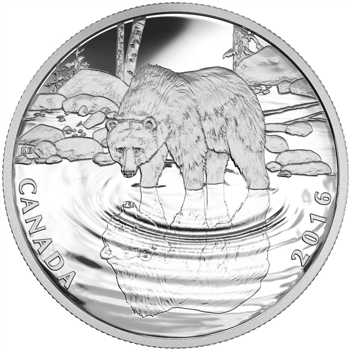 2016 Canada $10 Reflections of Wildlife 3-coin Set in Deluxe Case (No Tax)