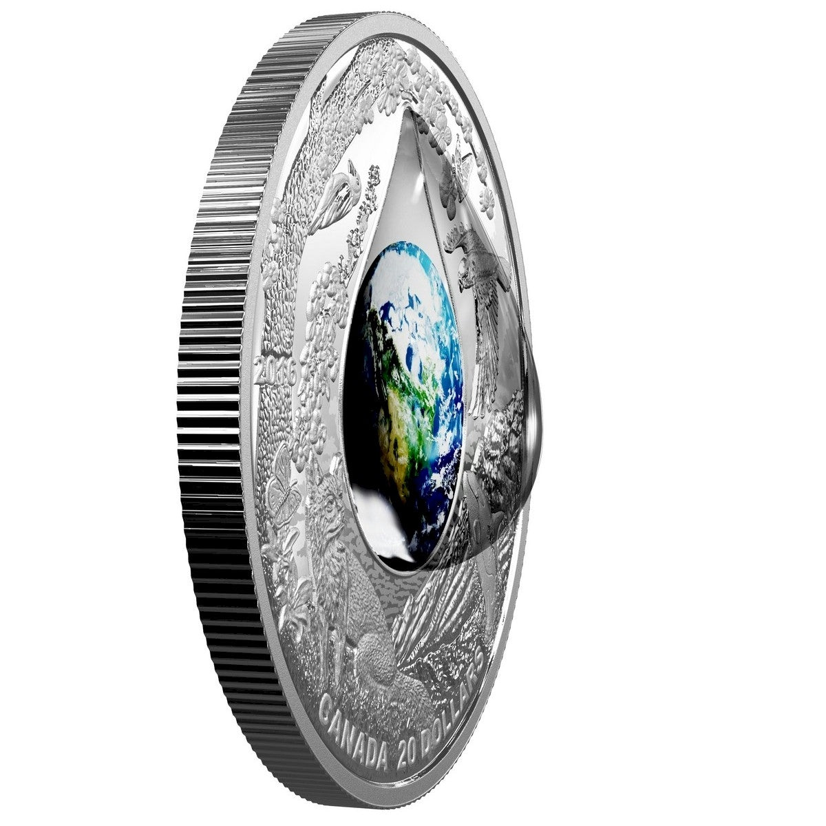 2016 Canada $20 Mother Earth Fine Silver Coin