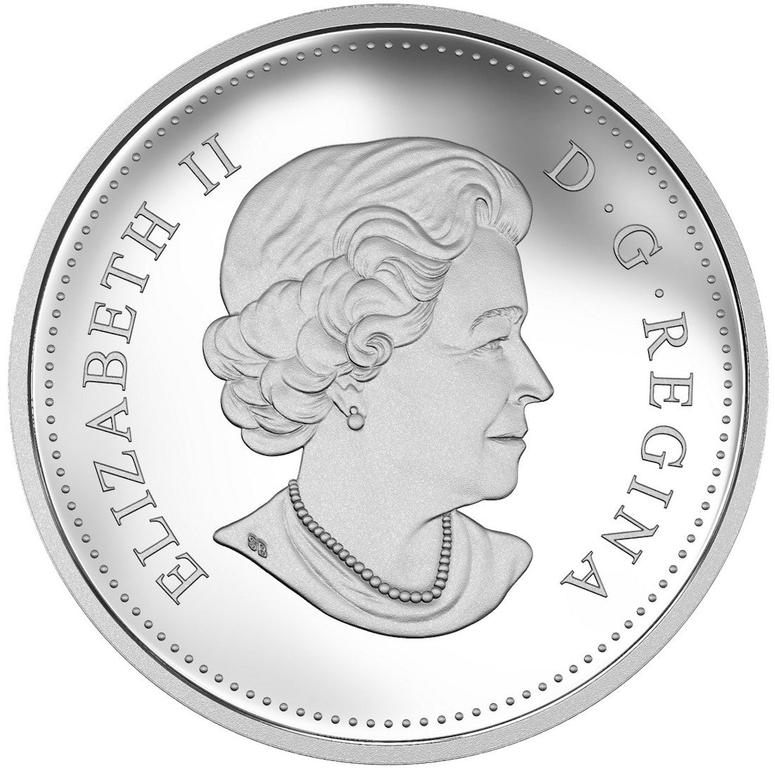 2017 Canada $20 Snow Covered Trees with Murano Glass Fine Silver