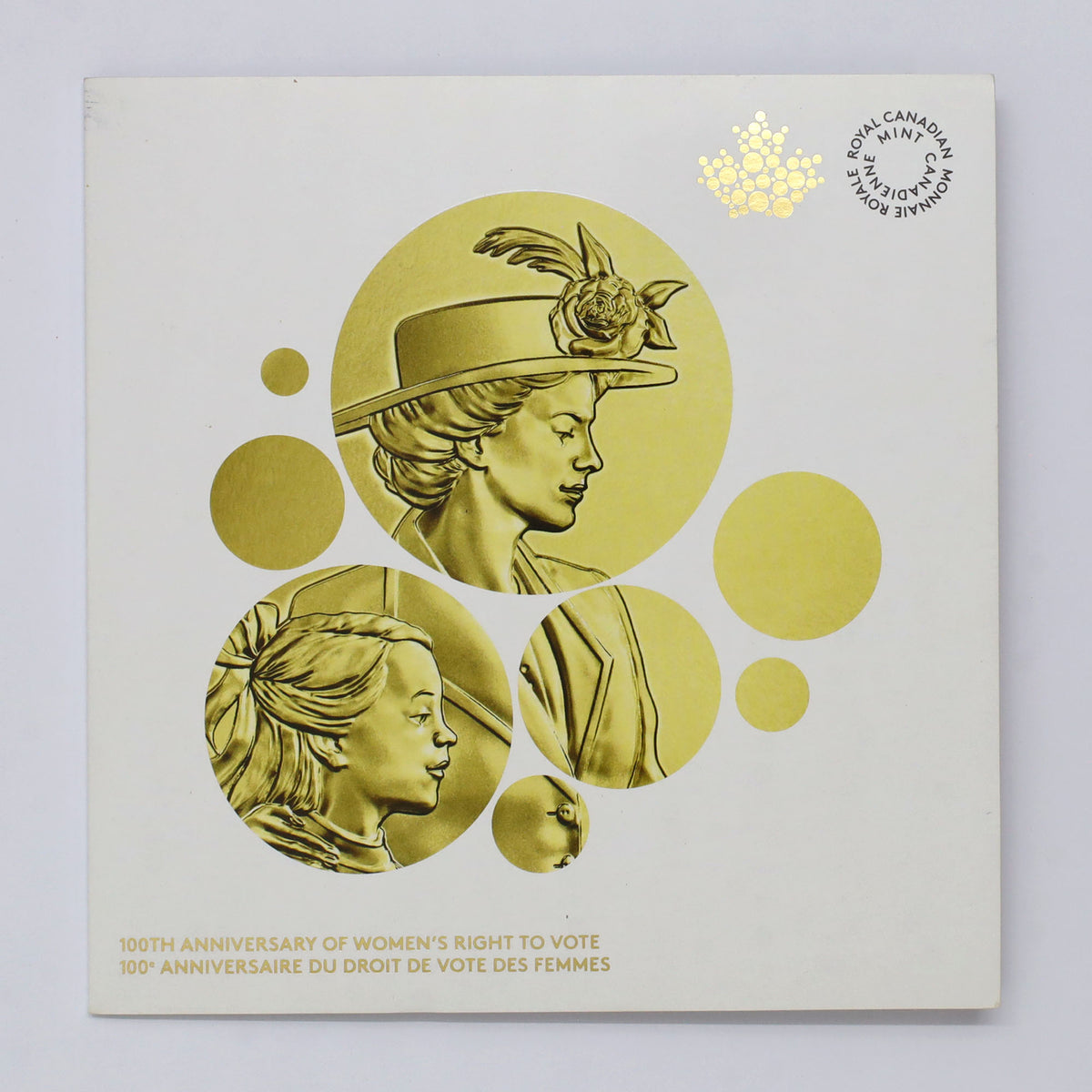 2016 Canada 100th Anniversary of Women's Right to Vote Loon Dollar Gift Set