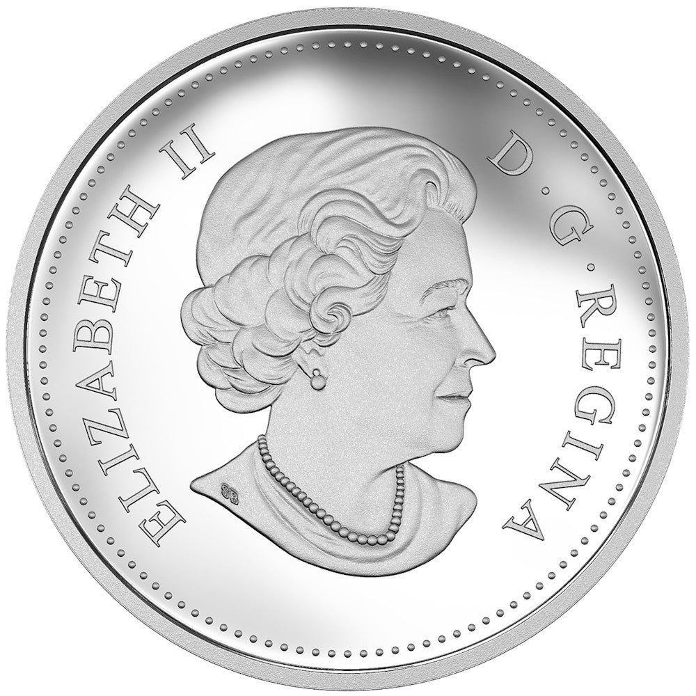 2016 Canada $10 Day of the Dinosaurs - The Spiked Lizard (NO Tax)