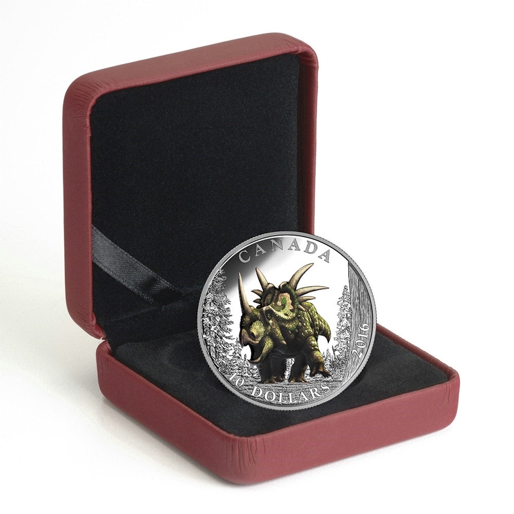 2016 Canada $10 Day of the Dinosaurs - The Spiked Lizard (NO Tax)