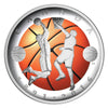 2016 Canada $25 Invention of Basketball Curved Silver (TAX Exempt)