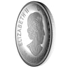 2016 Canada $25 Invention of Basketball Curved Silver (TAX Exempt)