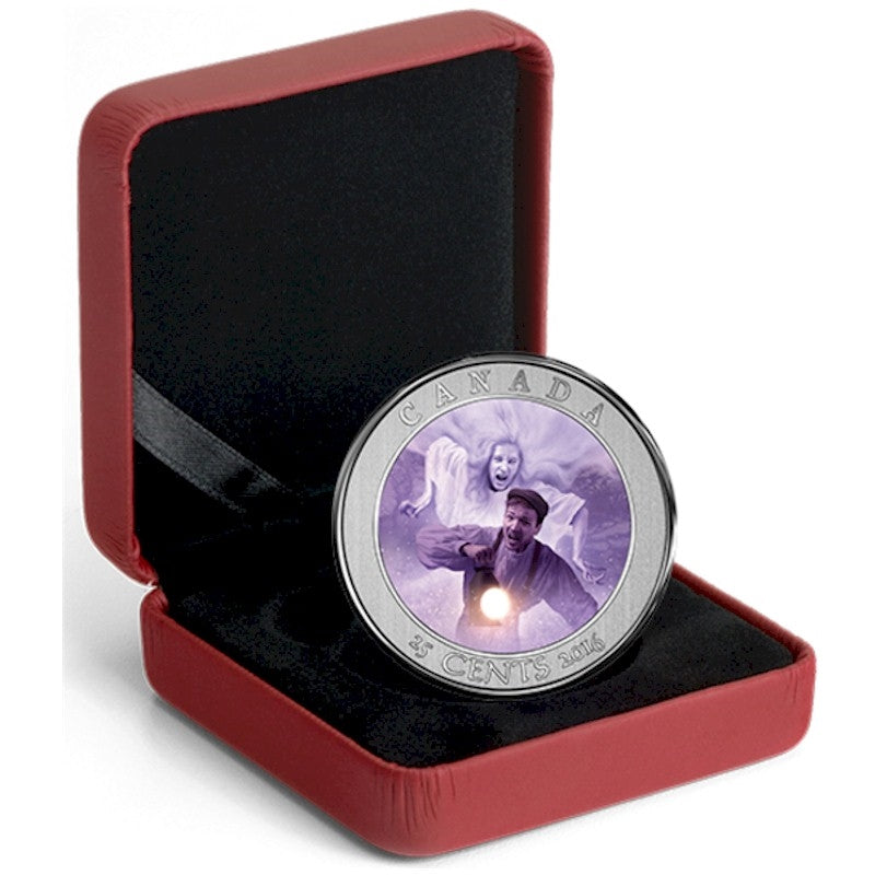 2016 Canada 25-cent Haunted Canada: Bell Island Coin