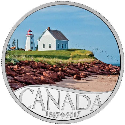 2017 $10 Celebrating Canada's 150th - Panmure Island Silver (No Tax)