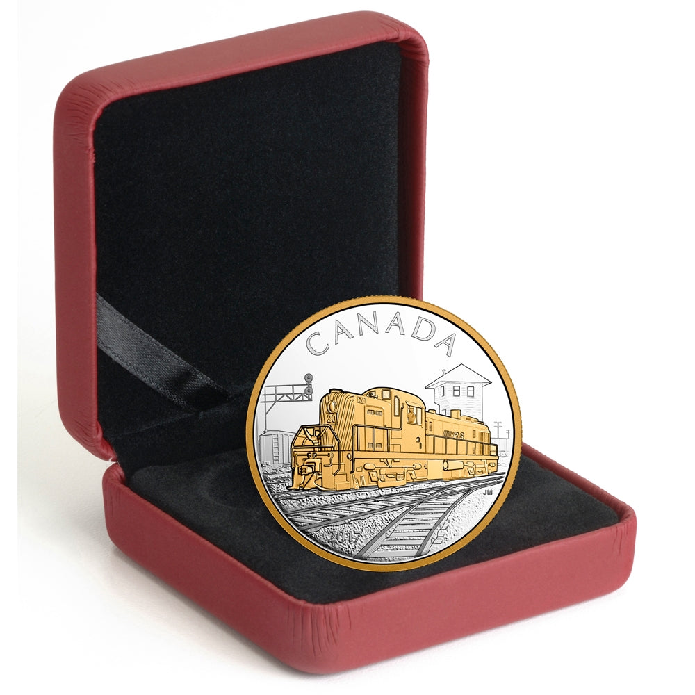 2017 $20 Locomotives Across Canada - RS 20 Fine Silver (No Tax)