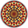 2016-2017 Canadiana Kaleidoscope Fine Silver 3-Coin Set in case & Kaleidoscope (NO Tax)