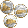 2017 $20 Locomotives Across Canada 3-Coin Set in Deluxe Tin (No Tax)
