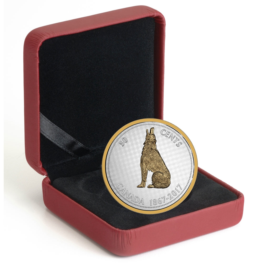 2017 Canada 50-cent Big Coin - Alex Colville Design 5oz. Fine Silver (No Tax)