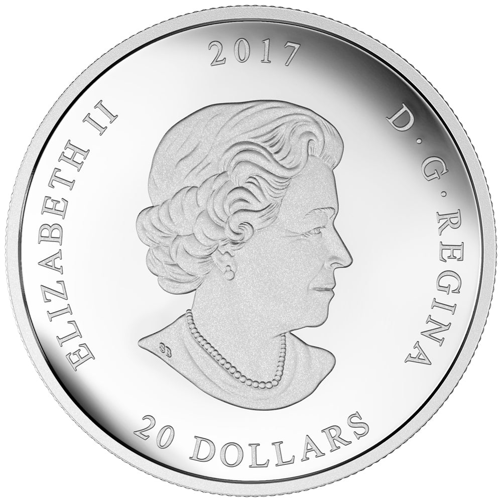 2017 $20 Iconic Canada - The Grizzly Bear Fine Silver (No Tax)