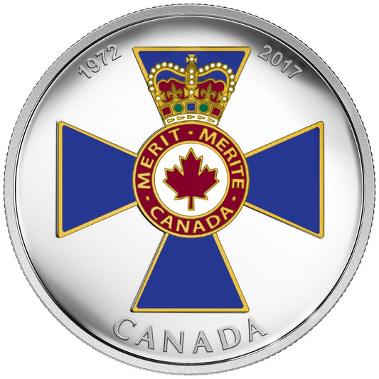 2017 $20 Canadian Honours - 45th Anniversary of the Order of Military Merit (No Tax)