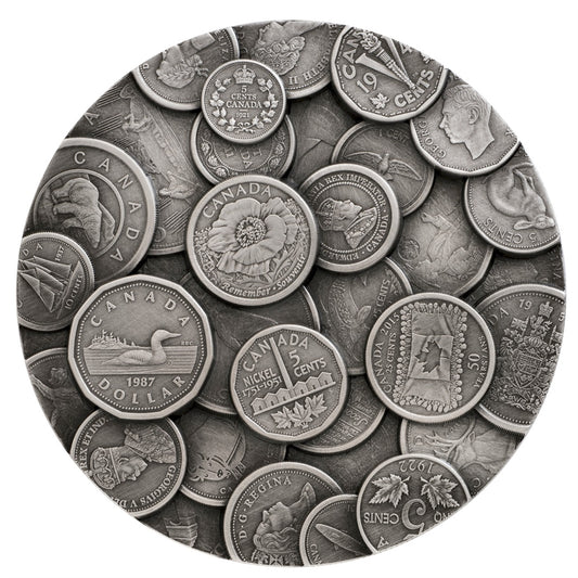 2017 $250 The Canadian Coin Collection Kilo Fine Silver (No Tax)