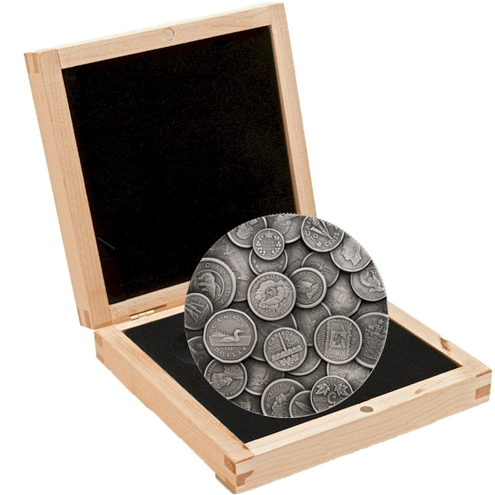 2017 $250 The Canadian Coin Collection Kilo Fine Silver (No Tax)