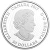 2017 Canada $30 Animals in the Moonlight - Great Horned Owl Silver (No Tax)