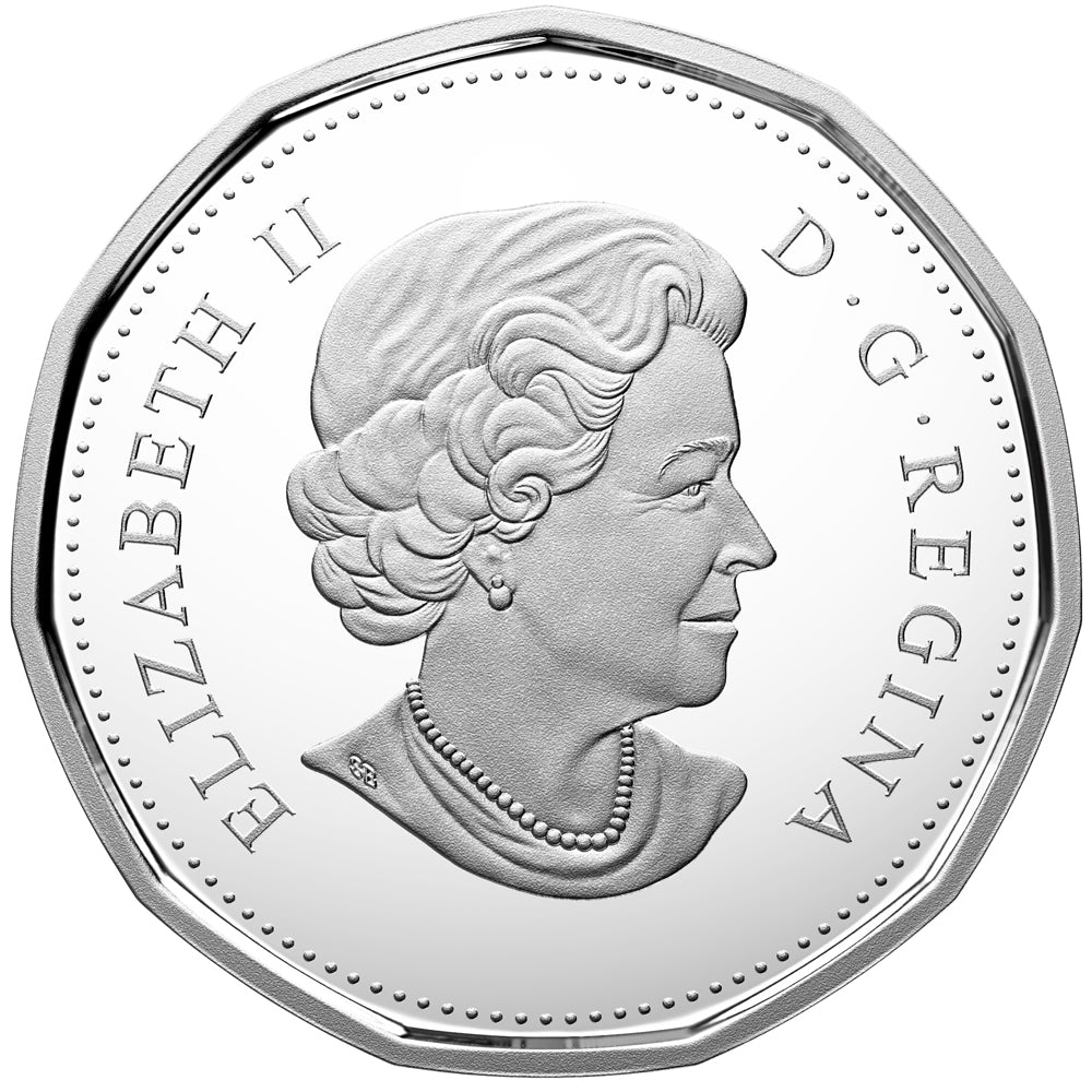 2017 Canada $1 30th Anniversary of the Loonie Fine Silver 2-coin Set (No Tax)