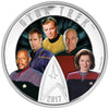 2017 Canada $30 Star Trek - Five Captains Fine Silver (No Tax)