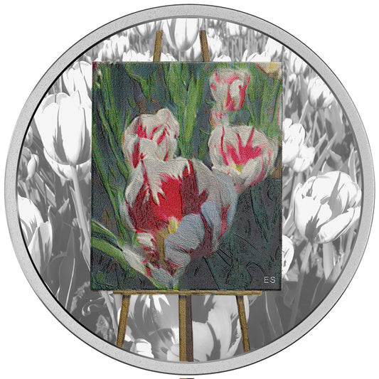 2017 Canada $20 En Plein Air - Springtime Gifts Fine Silver (No Tax)