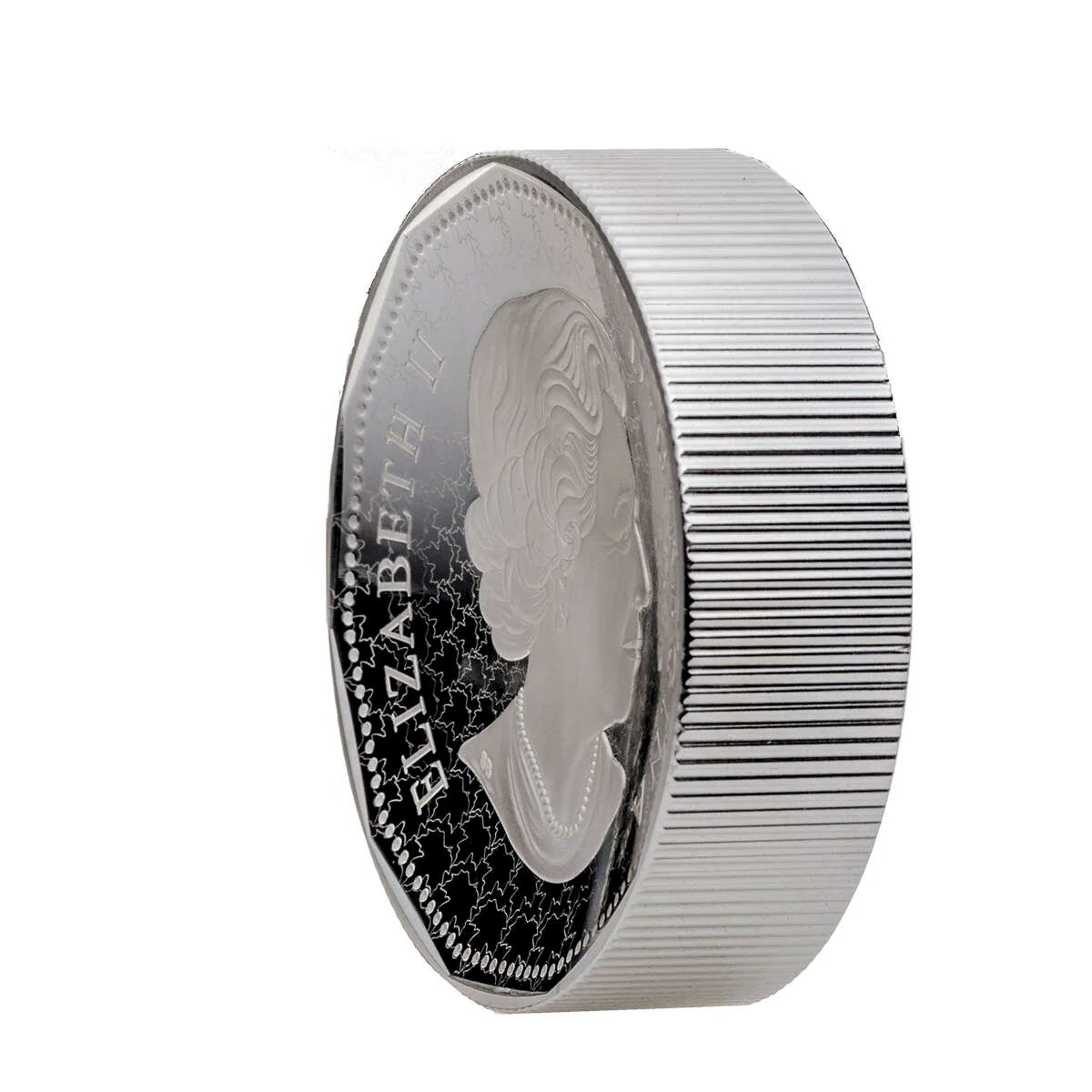 2018 Canada $1 R&D Lab: Double Concave Loon 10oz. Fine Silver (No Tax)