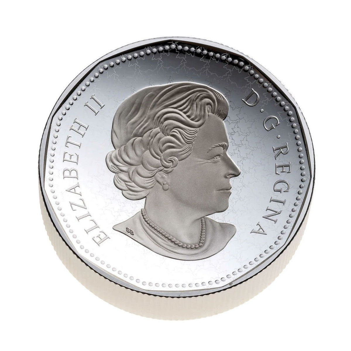 2018 Canada $1 R&D Lab: Double Concave Loon 10oz. Fine Silver (No Tax)