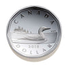 2018 Canada $1 R&D Lab: Double Concave Loon 10oz. Fine Silver (No Tax)