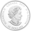 2017 Canada $15 In The Eyes of the Wolf Fine Silver (No Tax)